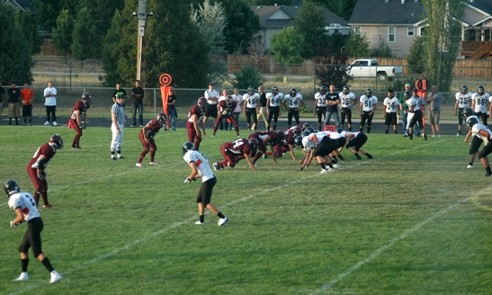 BHS football 8 27 1e Rough Fourth Quarter Costs Spartans