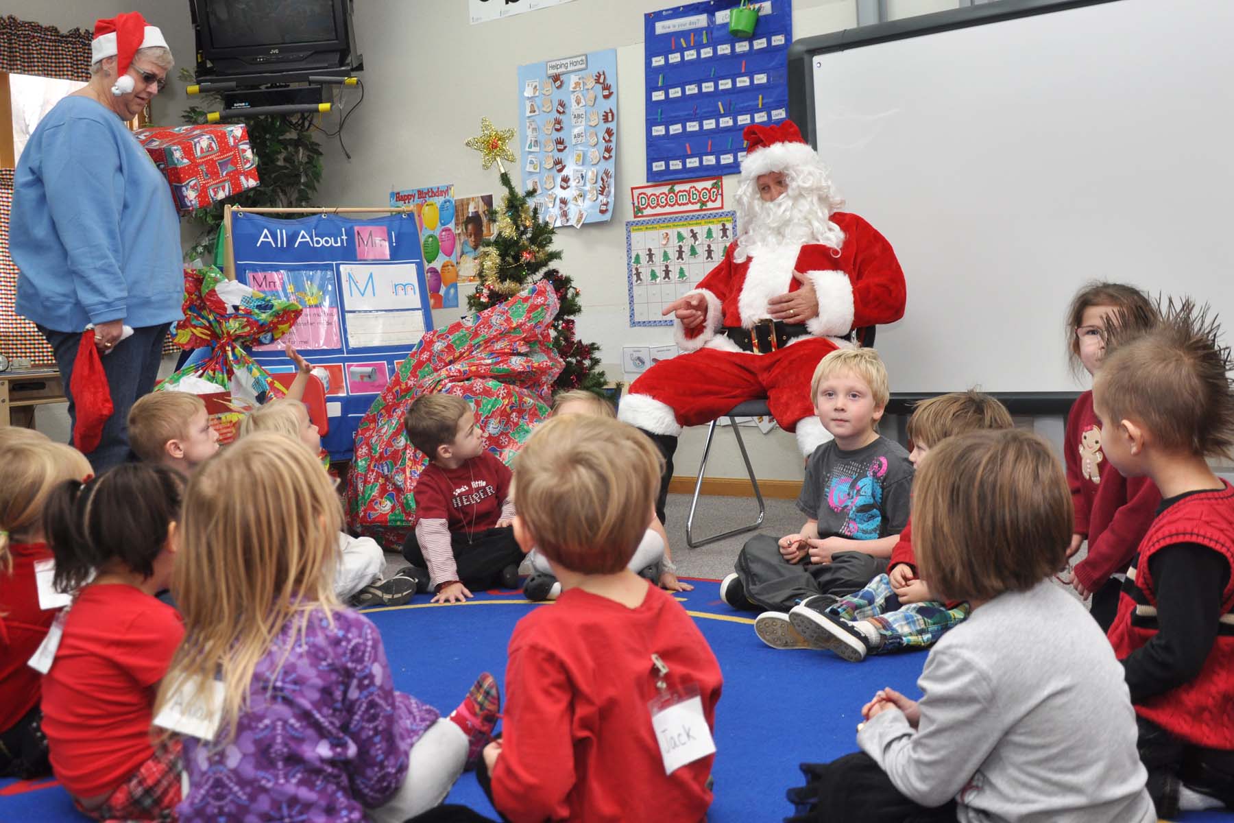 Santa at headstart