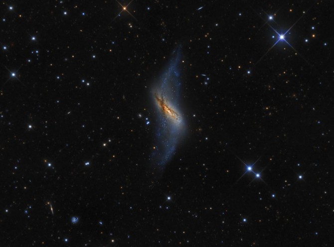 PolarRingNGC660 LRGB leshin 670x495 Astronomy Picture of the Day