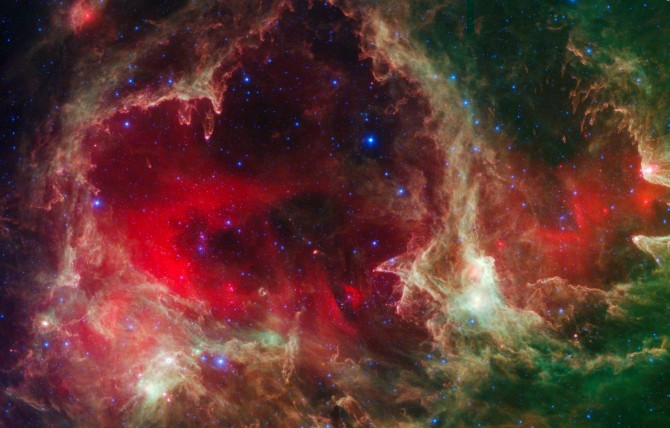 w5 spitzer 5569 670x428 Astronomy Picture of the Day