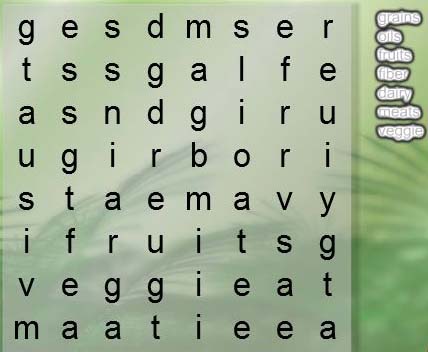Word%20Game Kids Health   Word Puzzle with Answers