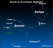 Earthsky Tonight — Moon between Capella and Betelgeuse