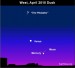 Earthsky Tonight – April 15: Catch the moon and Mercury after sunset