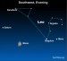 Earthsky Tonight—May 21, Gibbous moon between Mars and Saturn