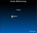 Earthsky Tonight—May 24: Bright star near moon is Spica