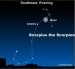 EarthSky Tonight-June 23: Waxing gibbous moon passes near Scorpion’s Heart