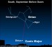 EarthSky Tonight—September 6, Star-hop to Sirius from Orion’s Belt