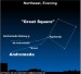 EarthSky Tonight—Oct 3,  Find the Andromeda galaxy on dark autumn nights