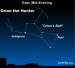 EarthSky Tonight—Nov 27, Orion the Hunter rises in the east at mid-evening