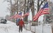 Berthoud Veterans place flags at cemetery