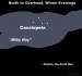 EarthSky Tonight—December 4, Cassiopeia high up in northern sky on December evenings