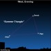 Sky Tonight—December 25, See Summer Triangle in west on winter evenings