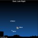 Sky Tonight—January 24, Moon, Saturn, Spica from midnight until dawn