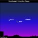 Sky Tonight—January 28, Moon and Venus in dawn and predawn sky tomorrow