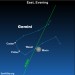 Sky Tonight—January 18, Moon near Gemini stars Castor and Pollux