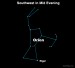 Sky Tonight—February 14, Blue-white Rigel is at the foot of Orion