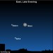 Sky Tonight—Feb 20, Moon, Saturn, Spica rise in late evening