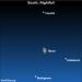 Sky Tonight—March 12, Moon between Capella and Betelgeuse