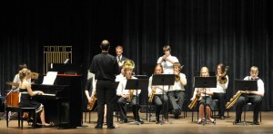 The Berthoud High School Jazz Band