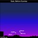 Sky Tonight—May 6, Mercury at greatest morning elongation May 7