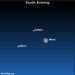 Sky Tonight—May 13, Moon near golden Saturn